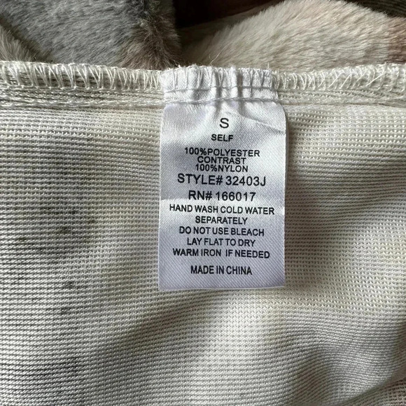 BLUE B | NWOT | PULLOVER LONG SLEEVE FLEECE PLAID PASTEL |  SIZE: SMALL - Picture 10 of 11